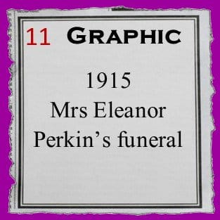 11 200px square Bournemouth Graphic 1915 Eleanor Perkins funeral link to Bournemouth Graphic 1915 about Mrs Eleanor Perkin's funeral