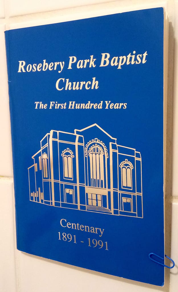 history booklet by Robert J Jeans